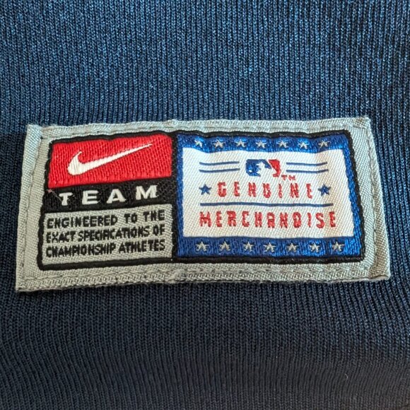 Nike Detroit Tigers MLB Jersey Size L Men's Navy Blue Button-Up Team Apparel - Picture 5 of 11